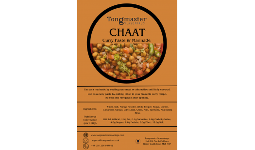 Tongmaster Chaat Curry Paste & Marinade
